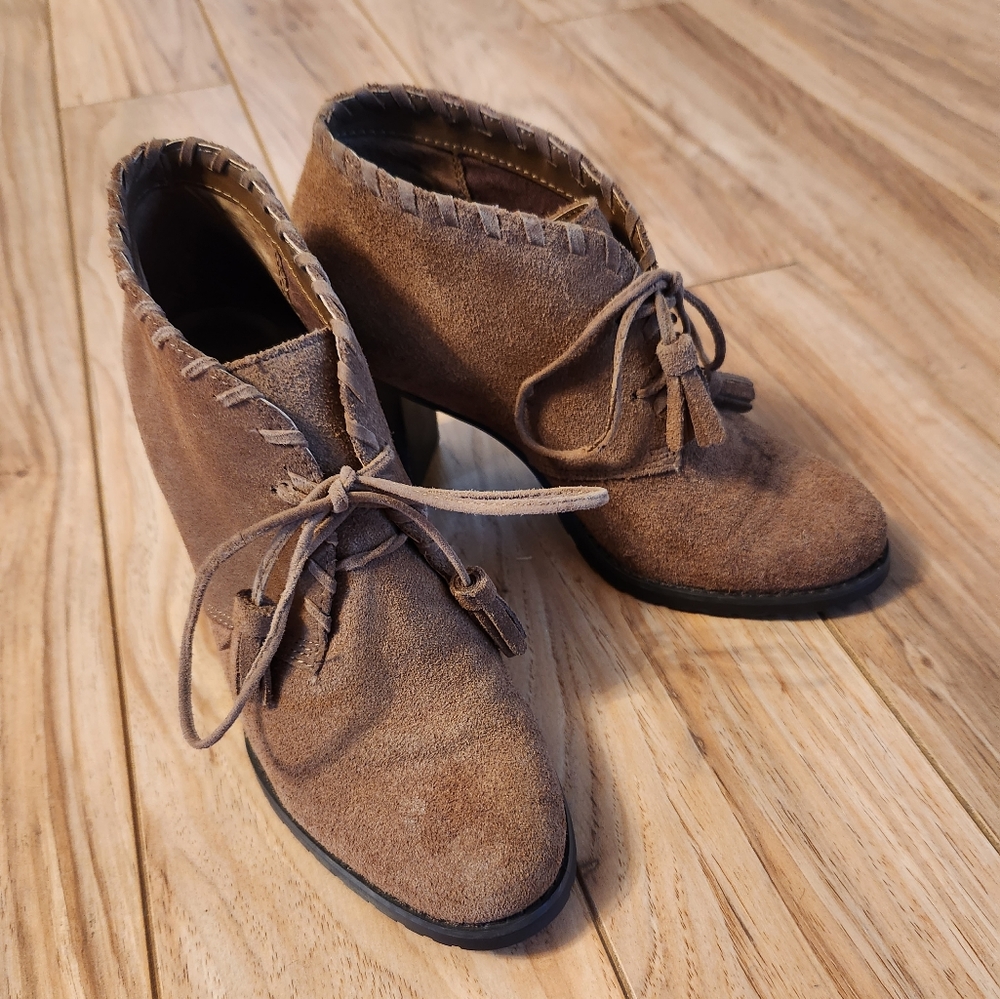 Ralph Lauren Suede Booties